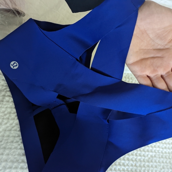 Cobalt Blue Sports Bra - Picture 2 of 4